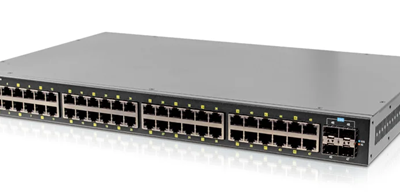 48 × GbE/RJ45 + 4 × 1G/10G SFP+ L3簡易管理機能付きイーサネットスイッチ:GSW-4804CM