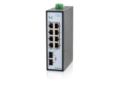 8×10/100/1000BaseT(X)+2×100/1000Base-X PoEスイッチ： IGS-802CS-8PH