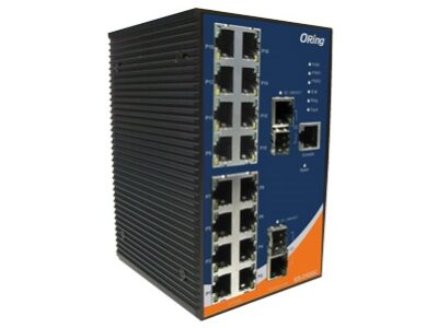 16×10/100BASE-TX+2×100/1000BASE-X SFP：IES-3162GC